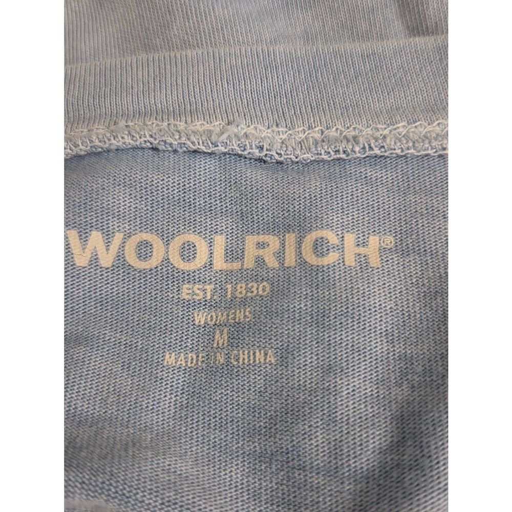 Woolrich Bleached Denim V-Neck Knit Dress - Size Medium - Picture 3 of 4